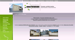 Desktop Screenshot of garajes-prefabricados.com